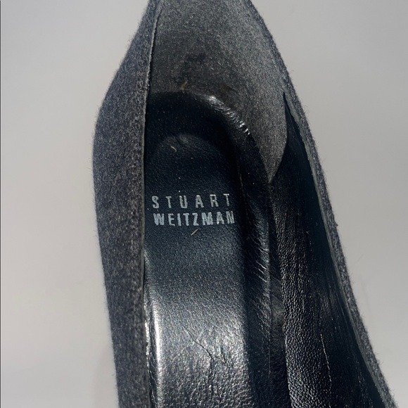 EUC STUART WEITZMAN Wool Platform Pumps - Picture 9 of 15